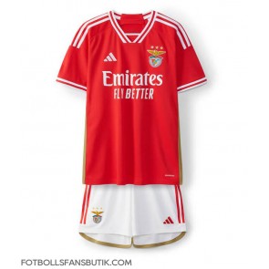 Benfica Replika Hemmatröja Barn 2023-24 Kortärmad (+ Korta byxor)